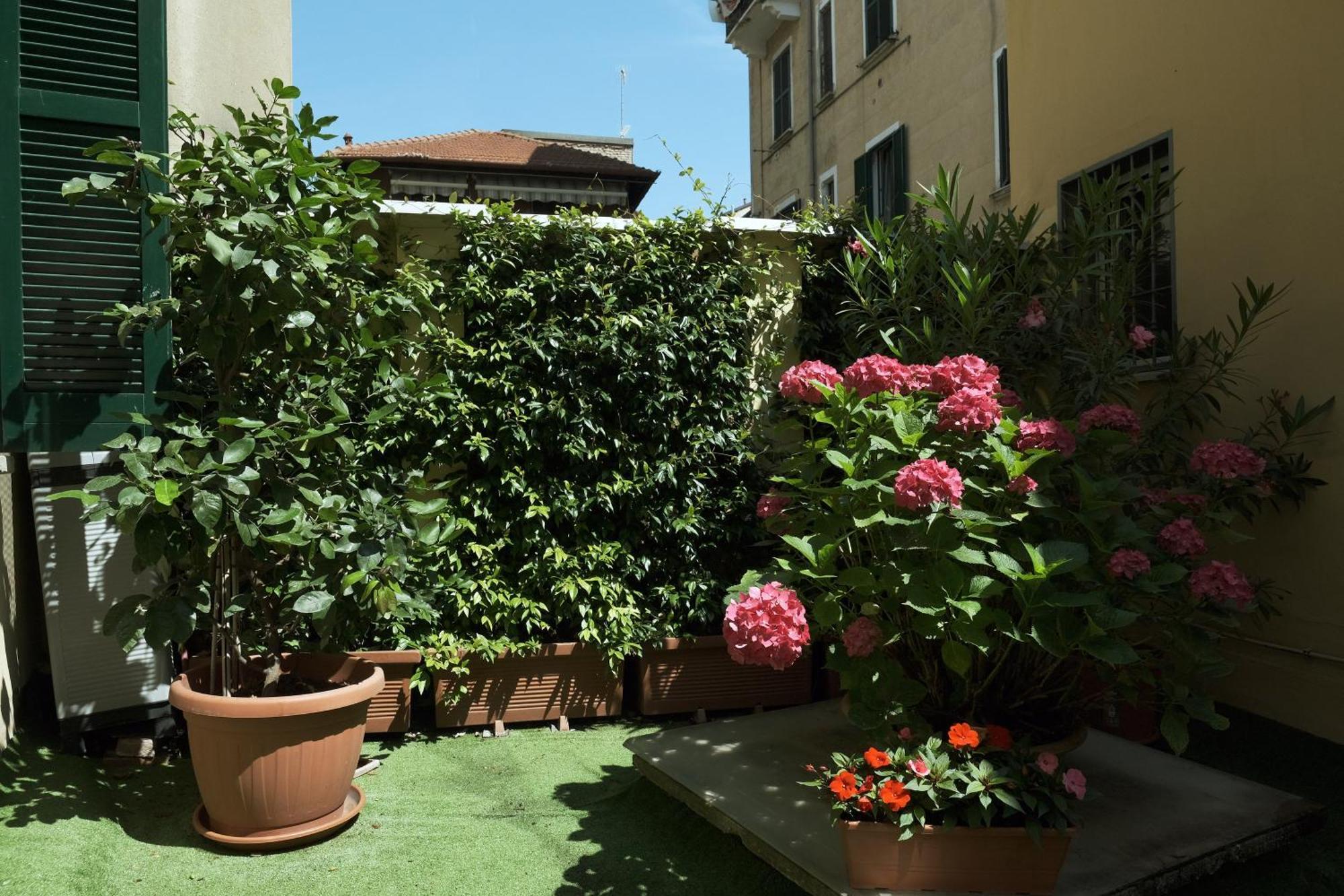 Comecasa Flowery Terraced Apartment Mediolan Zewnętrze zdjęcie